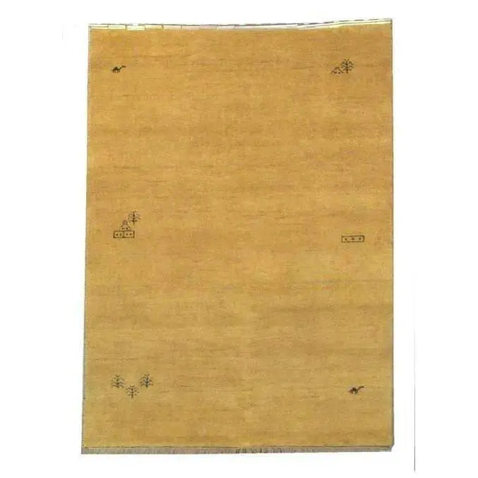 One Of The Kind Indian Hand-Knotted Gabbeh Rug 7'8" X 5'8"